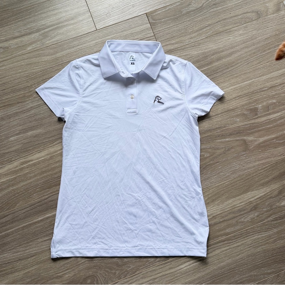 Rhoback Women’s Solid Performance Logo Short Slee… - image 2